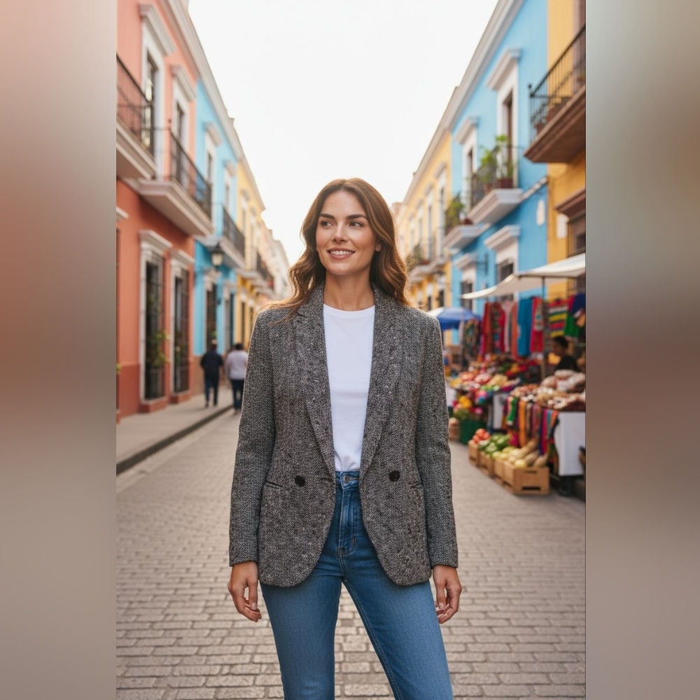 Jones New York Charcoal Blazer